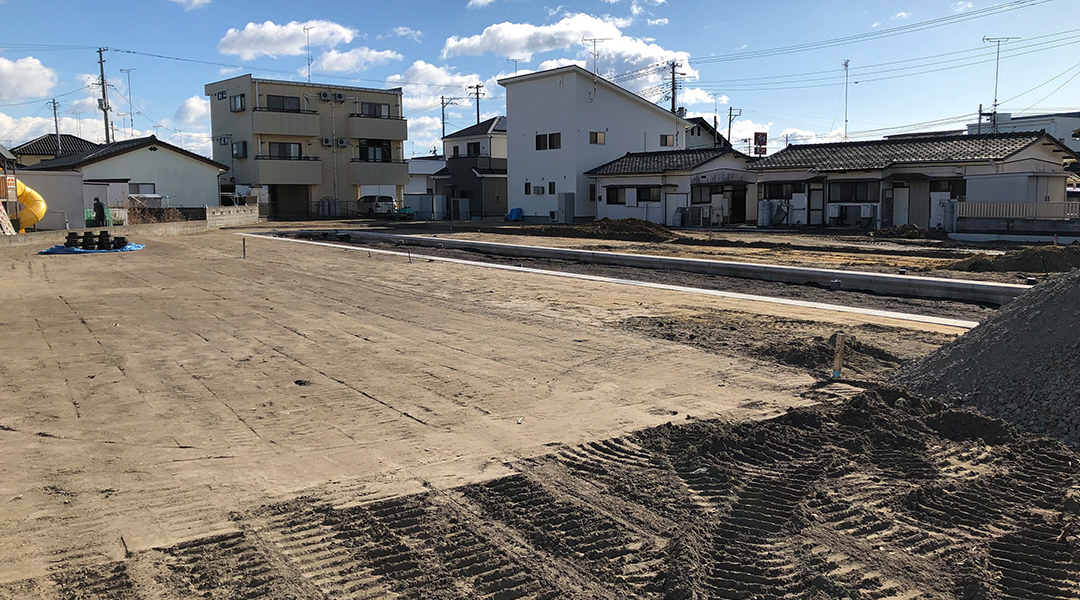 土地の有効活用お手伝いします。